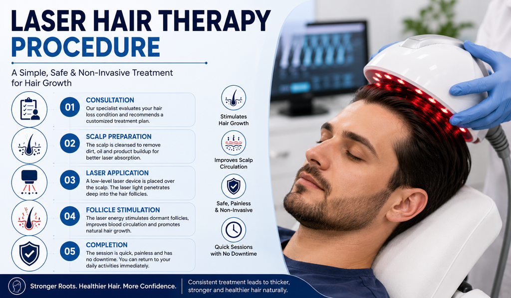 Laser Hair Therapy for Hair Loss