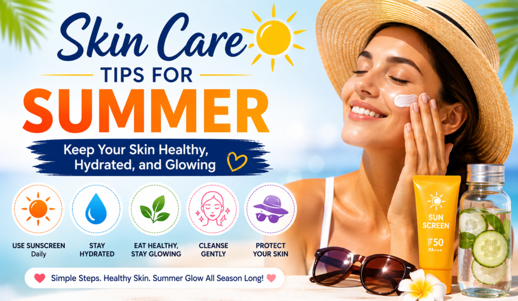 Skin Care Tips for Summer