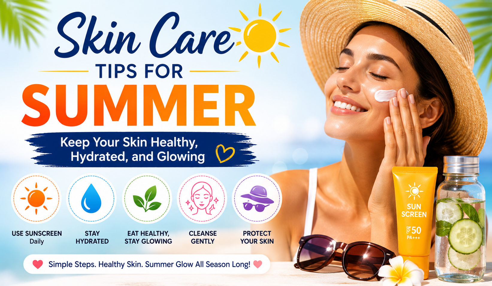 Skin Care Tips for Summer